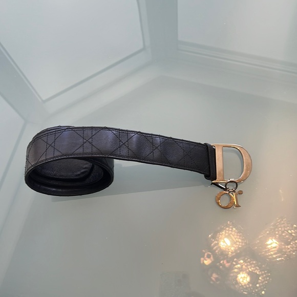 Dior black leather size 85 - Picture 1 of 12
